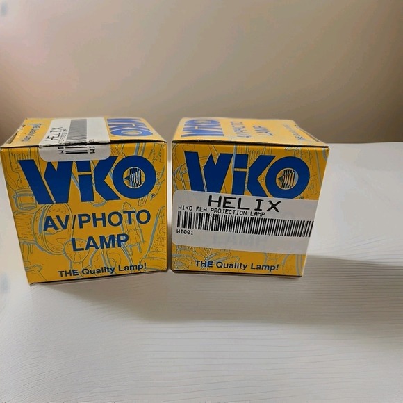 Wiko Other - Lot of 2 - Wiko ELH 120V 300W Projector Bulbs (5860)